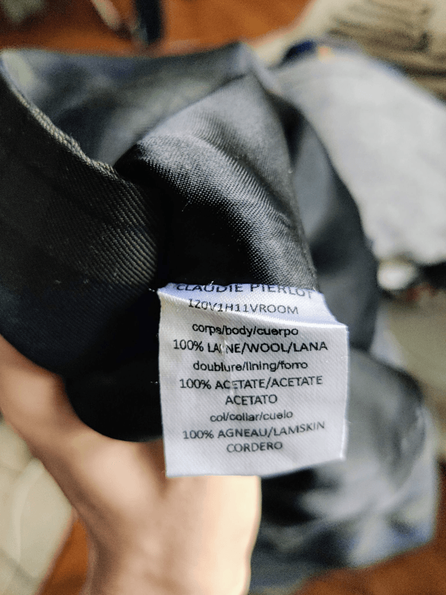 Blazer carreaux Claudie Pierlot