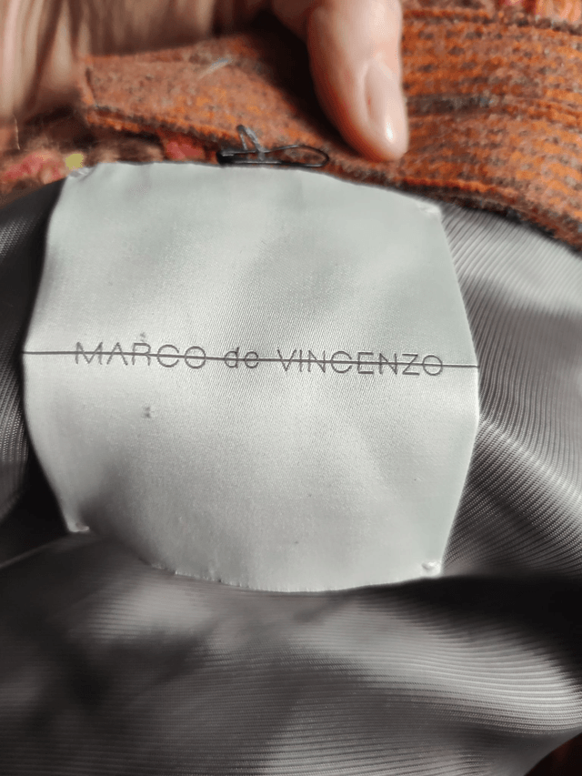 Manteau Marco de Vincenzo Archives A/W 2016
