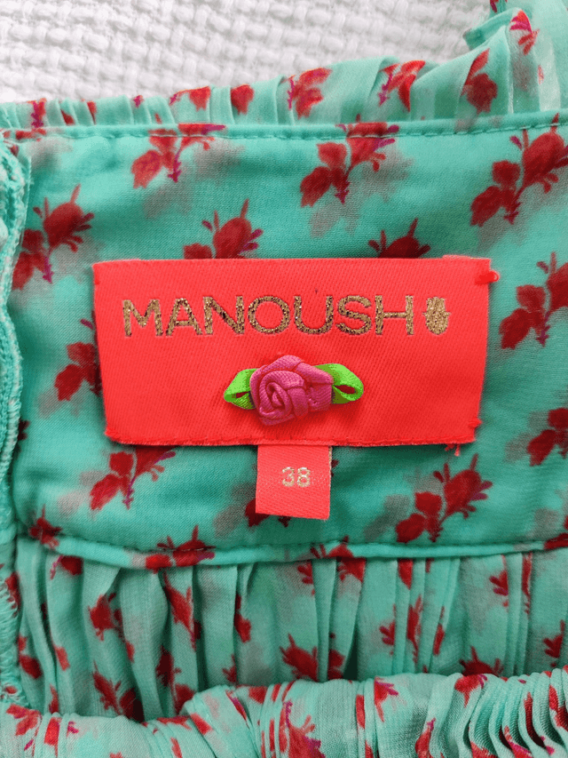 Mini jupe plissée Manoush T.38