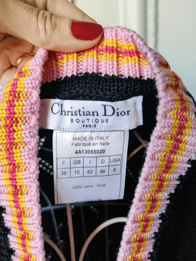 Pull sans manches Dior vintage - Taille M