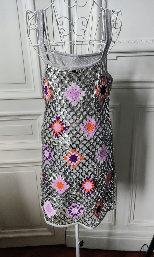 Robe sequins Sandro T36