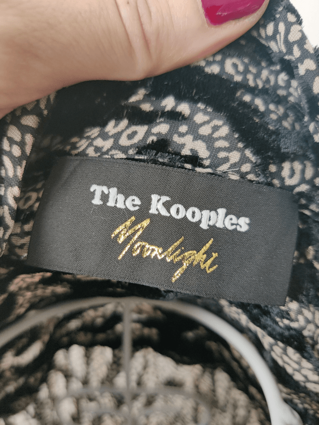 Chemise velours zébrée The Kooples