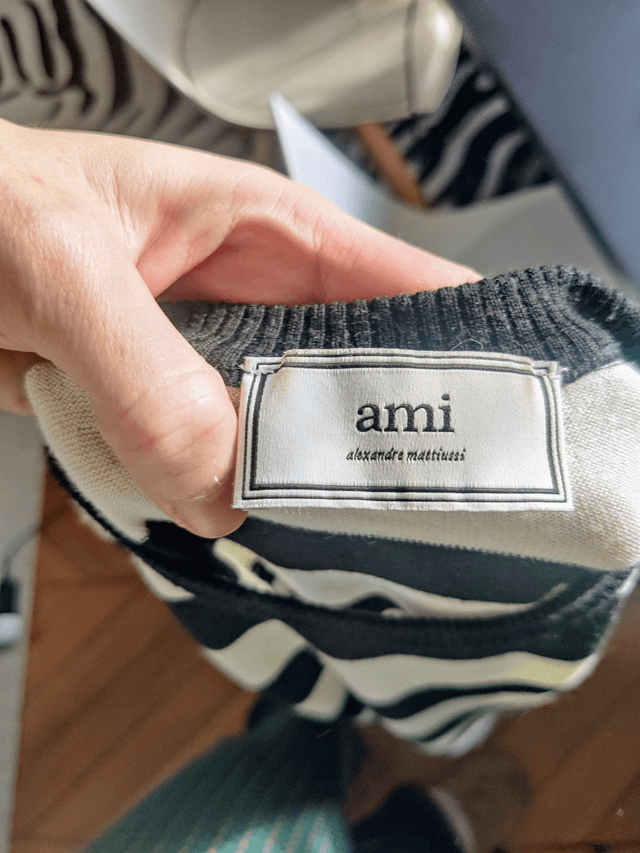 Pull marinière AMI