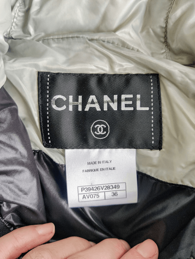 Doudoune sans manches Chanel