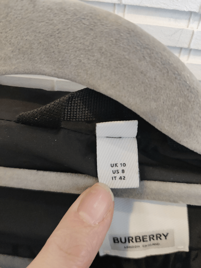 Veste coupe-vent Burberry T.40