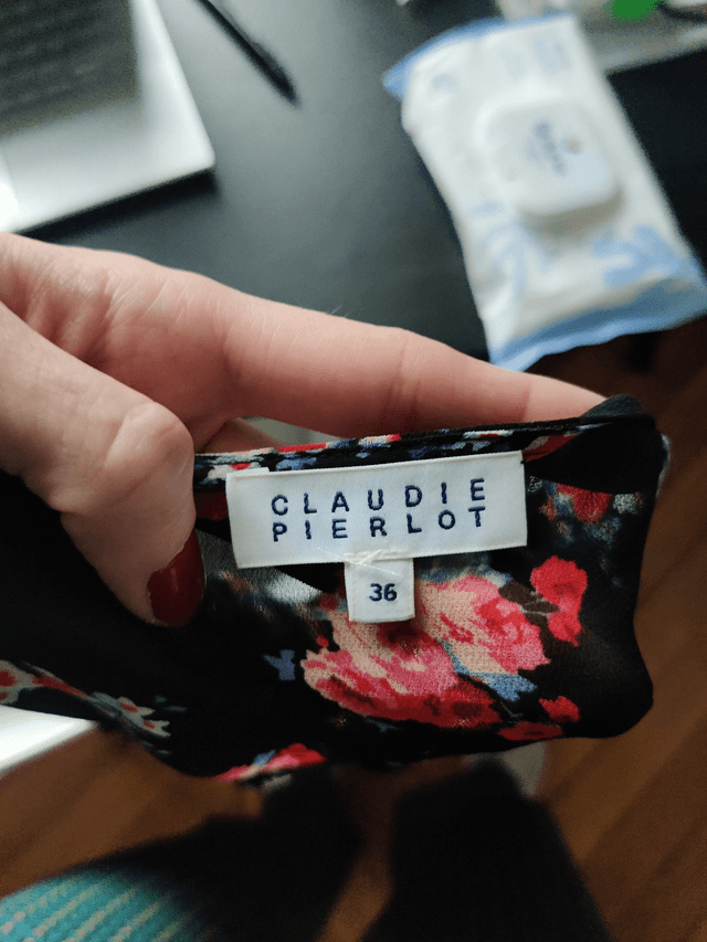 Blouse fleurie Claudie Pierlot