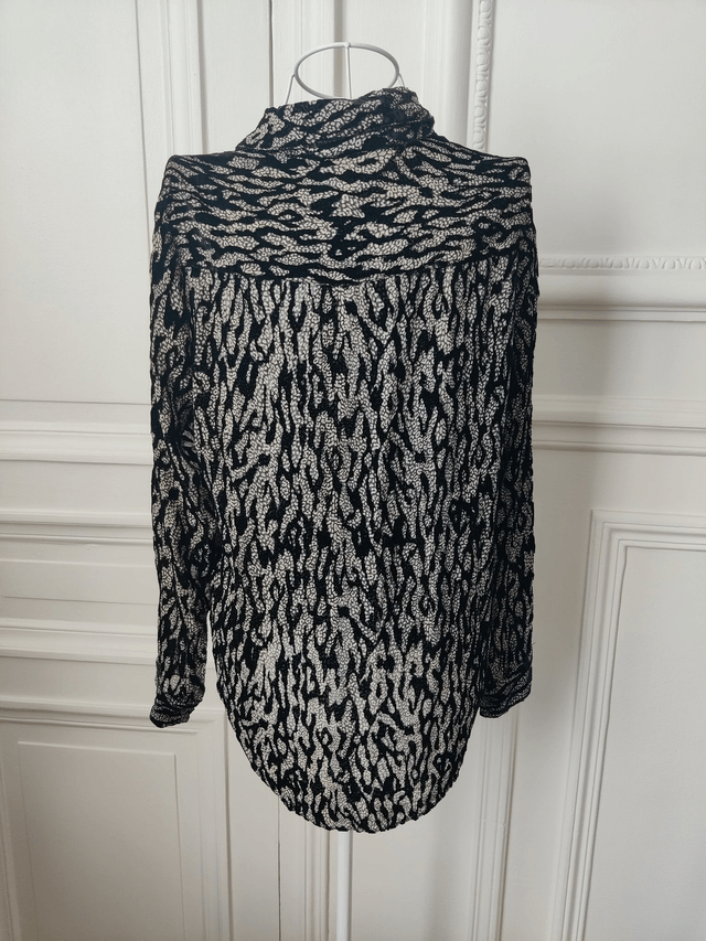 Chemise velours zébrée The Kooples
