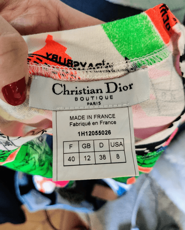Top Néon - Christian Dior X Galliano