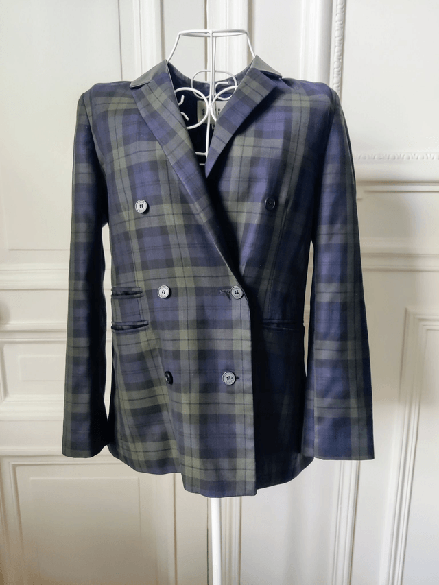 Blazer carreaux Claudie Pierlot