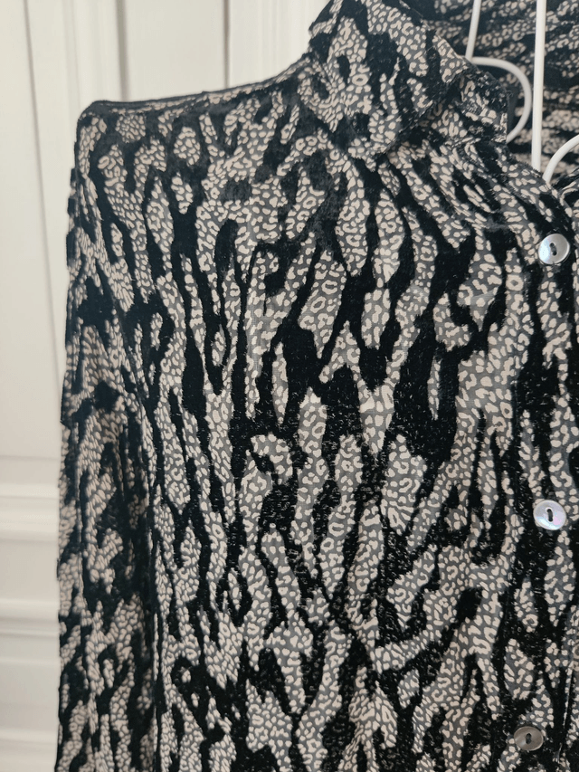 Chemise velours zébrée The Kooples